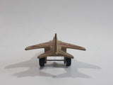 Fighter Jet Army Tan Brown Camouflage Die Cast Toy Airplane Aircraft Vehicle