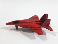 Fighter Jet Army Red Die Cast Toy Airplane Aircraft Vehicle