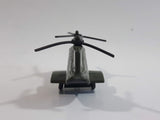 Unknown Brand No. 6007 69 BDE 2ADA Military Helicopter Dark Army Green Die Cast Toy Aircraft Vehicle