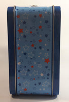 2010 Hawaiian Punch Beverage Drink Embossed Blue Tin Metal Lunch Box