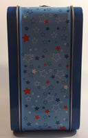 2010 Hawaiian Punch Beverage Drink Embossed Blue Tin Metal Lunch Box