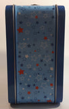 2010 Hawaiian Punch Beverage Drink Embossed Blue Tin Metal Lunch Box