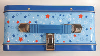 2010 Hawaiian Punch Beverage Drink Embossed Blue Tin Metal Lunch Box