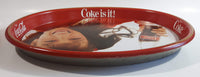 Vintage 1982 Coca-Cola Coke is it! Enjoy Coke Kim Christmas Tray Canadian Edition Metal Beverage Serving Tray