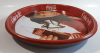 Vintage 1982 Coca-Cola Coke is it! Enjoy Coke Kim Christmas Tray Canadian Edition Metal Beverage Serving Tray