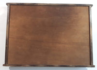 Vintage Coca-Cola Coke Delicious 5 Cents Relieves Fatigue Wood Framed Mirror Pub Lounge Beverage Drink Tray