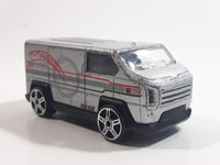 2013 Toys R Us Fast Lane CW-002 Postal Mail Delivery Van Silver Die Cast Toy Car Vehicle