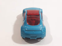 2014 Hot Wheels HW City Mitsubishi Eclipse Concept Car Blue Die Cast Toy Car Fire Dept Emergency Vehicle