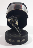 2009 McDonald's NHL Ice Hockey Evgeni Malkin Pittsburgh Penguins Mini Helmet Mask and Figure on Puck