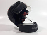 2009 McDonald's NHL Ice Hockey Jarome Iginla Calgary Flames Mini Helmet Mask and Figure on Puck