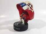 2009 McDonald's NHL Ice Hockey Carey Price Montreal Canadiens Goalie Mini Helmet Mask and Figure on Puck