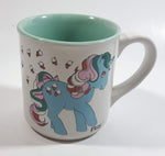 Vintage 1986 Hasbro My Little Pony Fizzy Mint Green and White Ceramic Coffee Mug