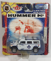 2004 Fleer Collectibles Limited Edition Toronto Maple Leafs 2003 Hummer H2 White Die Cast Toy Car Vehicle - New in Package