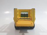 Vintage Tonka Farm Livestock Truck Green and Yellow Pressed Steel Toy Car Vehicle with Opening Rear Gate Made in Japan