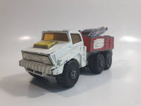 Vintage 1975 Lesney Matchbox Battle Kings K-14 K-110 Recovery Vehicle Tow Truck White and Red Die Cast Toy Car Vehicle