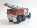 Vintage 1975 Lesney Matchbox Battle Kings K-14 K-110 Recovery Vehicle Tow Truck White and Red Die Cast Toy Car Vehicle