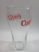 Coca-Cola Coke Soda Pop Red Lettering 6" Tall Glass Fountain Cup Collectible