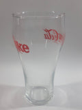 Coca-Cola Coke Soda Pop Red Lettering 6" Tall Glass Fountain Cup Collectible