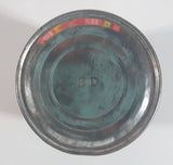 Vintage Blue Ribbon Double Action Baking Powder 16 oz. Red Tin Metal Canister with Lid