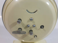 Vintage White Dove Mickey Mouse Style Animated Bird Windup Alarm Clock Made in China