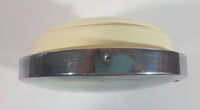 Vintage White Dove Mickey Mouse Style Animated Bird Windup Alarm Clock Made in China