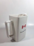 Vintage Wade PDM England Canadian Club White Pottery Pub Whiskey Jug Pitcher