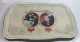 Vintage 1977 The Queen's Silver Jubilee Metal Beverage Tray British Royals Collectible