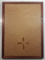 Antique Wm. Younger's Cask Conditioned India Pale Ale Beer Pub Wood Framed Glass Advertising Mirror 13 1/2" x 18 1/2"