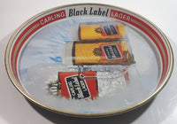 Vintage Carling Black Label Beer Pub Beverage Serving Tray