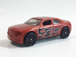 2016 Hot Wheels Night Burnerz Chrysler 300c Hemi Pearl Burnt Orange Die Cast Toy Car Vehicle