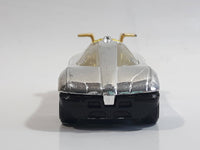 2009 Hot Wheels 3 Lane Super Speedway Octainium Chrome Die Cast Toy Car Vehicle