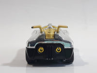 2009 Hot Wheels 3 Lane Super Speedway Octainium Chrome Die Cast Toy Car Vehicle
