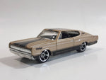 2010 Hot Wheels Muscle Mania '67 Dodge Charger Metallic Gold Die Cast Toy Muscle Car Vehicle