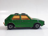 1976 Lesney Products Matchbox Dark Green Superfast No. 7 VW Volkswagen Golf Toy Car Vehicle