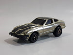 Vintage 1980 Kidco Burnin' Key Cars Datsun 280ZX Turbo Gold Chrome and Black Plastic Body Toy Car Vehicle - No Key - 1/64 - Macao