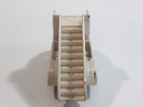 Vintage 1974 Tomica Tomy Pocket Cars No. 38 50 Toyota Hiace American Airlines Airport Airplane Stairs Truck White 1/68 Scale Die Cast Toy Car Vehicle Made in Japan