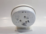 Vintage Westclox Baby Ben Glow in the Dark Hands White Windup Alarm Clock Made in U.S.A.