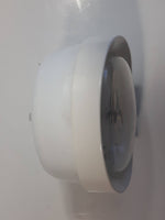 Vintage Westclox Baby Ben Glow in the Dark Hands White Windup Alarm Clock Made in U.S.A.
