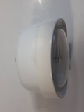 Vintage Westclox Baby Ben Glow in the Dark Hands White Windup Alarm Clock Made in U.S.A.