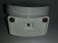 Vintage Westclox Baby Ben Glow in the Dark Hands White Windup Alarm Clock Made in U.S.A.