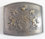 2012 Seagram's Whiskey Metal Belt Buckle