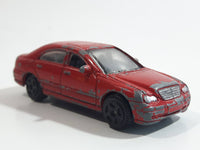 Motor Max No. 6066 Mercedes-Benz C Class Red Die Cast Toy Luxury Car Vehicle