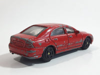 Motor Max No. 6066 Mercedes-Benz C Class Red Die Cast Toy Luxury Car Vehicle