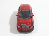 Motor Max No. 6066 Mercedes-Benz C Class Red Die Cast Toy Luxury Car Vehicle