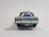 Maisto Unknown Model Red Blue Chrome Die Cast Toy Car Vehicle
