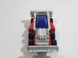 Maisto Unknown Model Red Blue Chrome Die Cast Toy Car Vehicle
