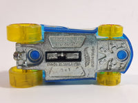 2015 Hot Wheels HW Race X-Raycers Vandetta Translucent Blue Die Cast Toy Car Vehicle