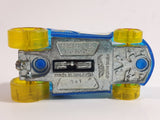 2015 Hot Wheels HW Race X-Raycers Vandetta Translucent Blue Die Cast Toy Car Vehicle
