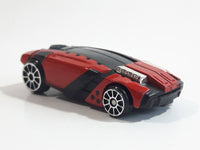 2007 Hot Wheels Stunt Strikers Thunderblade Red & Black No. 4/8 Die Cast Toy Car Vehicle McDonald's Happy Meal