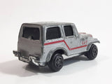 Summer Marz Karz No. s8301 Jeep CJ-7 Silver Grey with Black Roof Die Cast Toy Car Vehicle